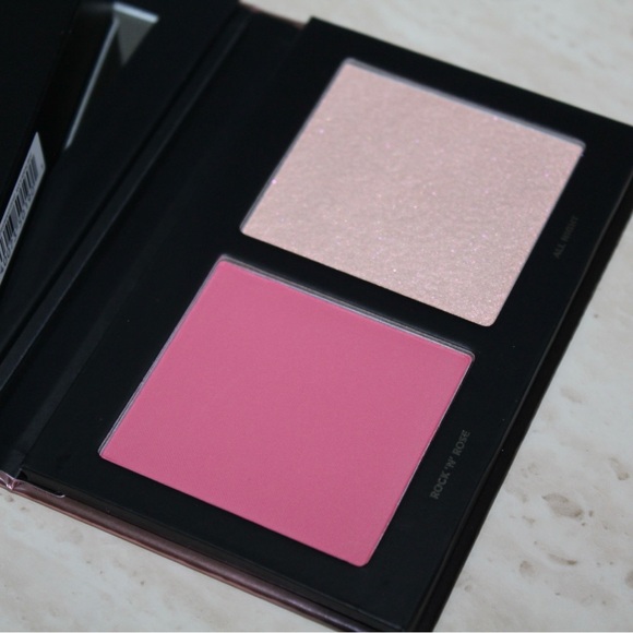 Haus Labs by Lady Gaga Head Rush Rock ‘n’ Rose/All Night Blush & Highlighter Duo - Picture 7 of 16